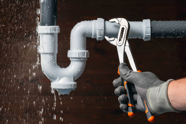 Professional Emergency Plumber technician working in Modoc, IN
